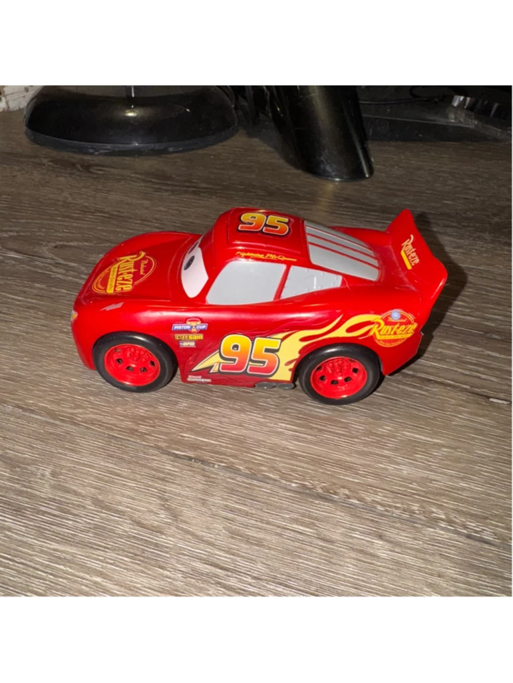Boys Disney Pixar Talking Lightning McQueen Toy Car Tested Works